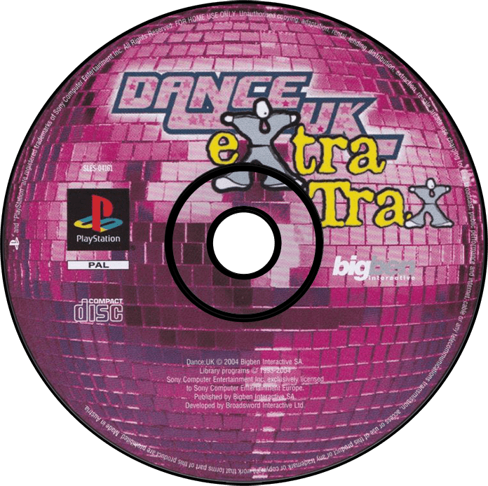 Dance UK Extra Trax media 6 for Playstation